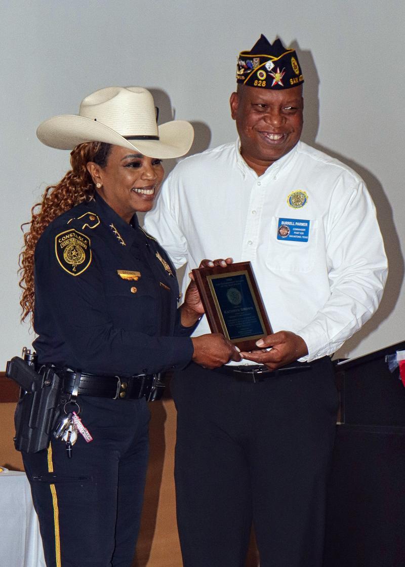 Fred Brock Post 828 hosts Veterans Day Ceremony, honors Constable Kat